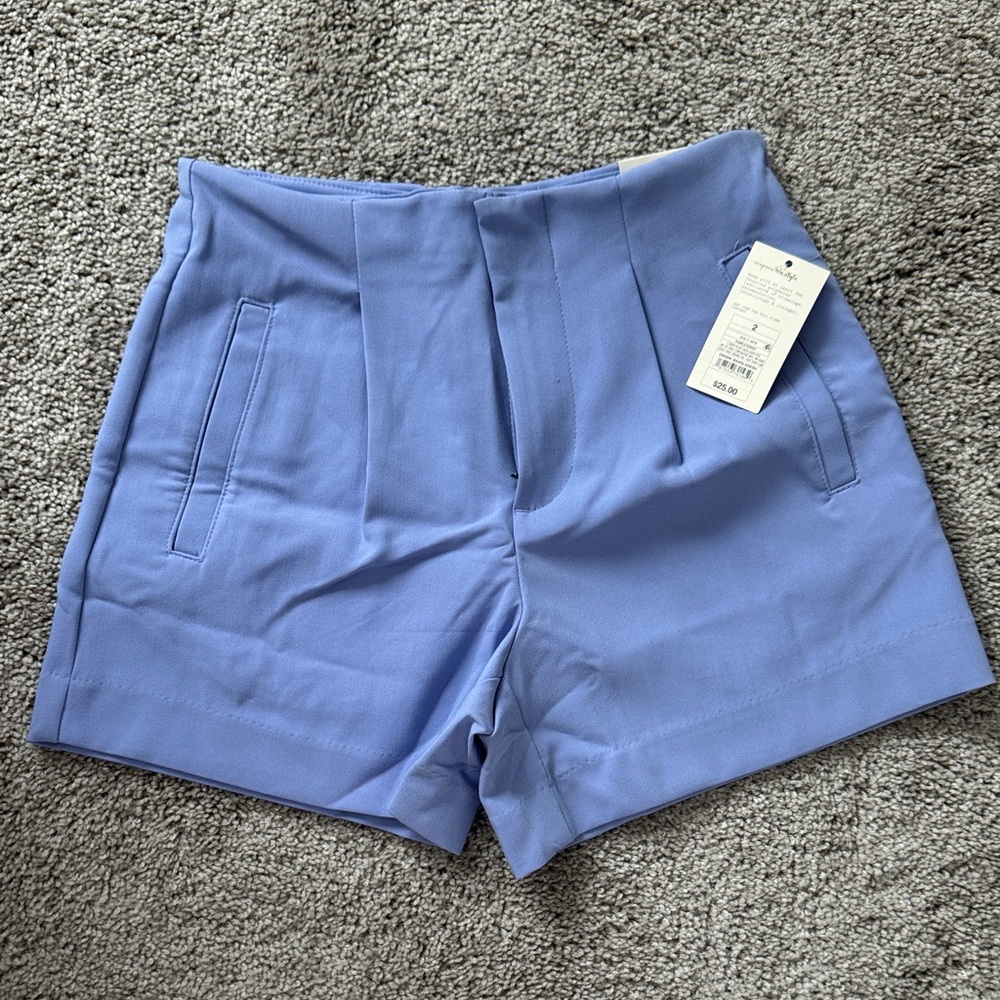 a new day High-Waist Lilac Shorts size 2 Target